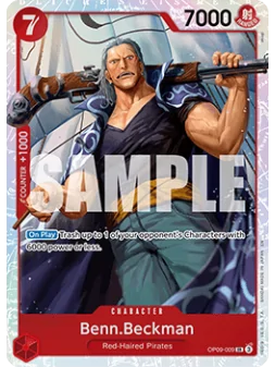 Benn.Beckman (OP09-009) de Bandai en PRB-02 - The Best 2 - Premium Booster | La Cueva Roja