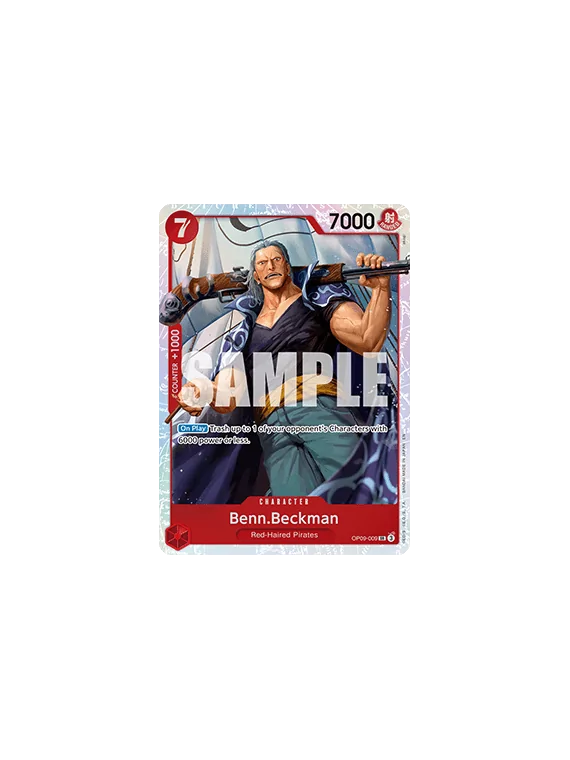 Benn.Beckman (OP09-009) de Bandai en PRB-02 - The Best 2 - Premium Booster | La Cueva Roja