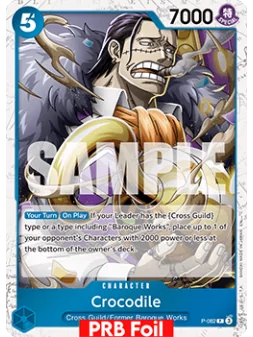 Crocodile (P-082) (V.2) de Bandai en PRB-02 - The Best 2 - Premium Booster | La Cueva Roja