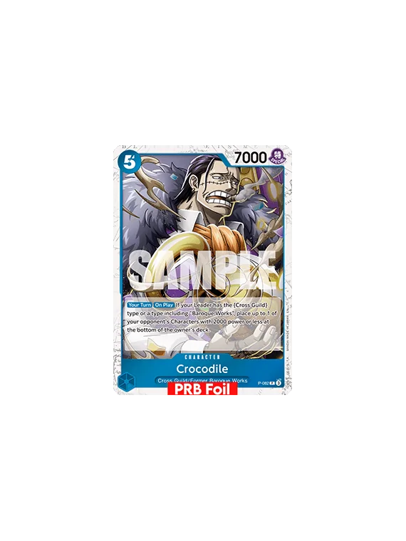 Crocodile (P-082) (V.2) de Bandai en PRB-02 - The Best 2 - Premium Booster | La Cueva Roja