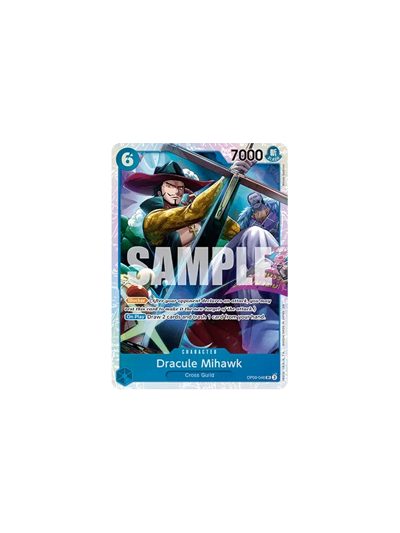 Dracule Mihawk (OP09-048) de Bandai en PRB-02 - The Best 2 - Premium Booster | La Cueva Roja