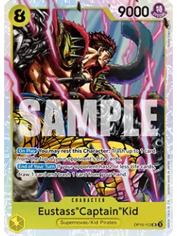 EustassCaptainKid (OP10-112) de Bandai en PRB-02 - The Best 2 - Premium Booster | La Cueva Roja