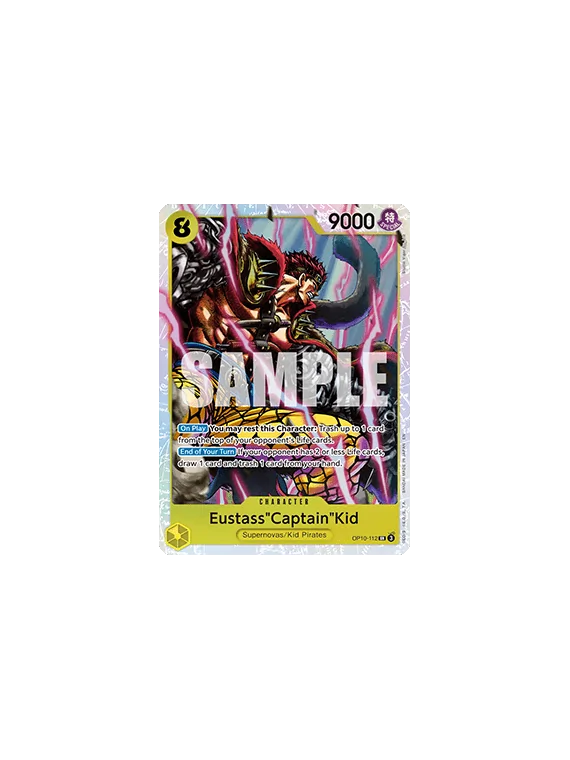 EustassCaptainKid (OP10-112) de Bandai en PRB-02 - The Best 2 - Premium Booster | La Cueva Roja