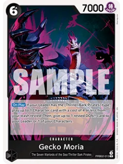 Gecko Moria (PRB02-013) (V.1) de Bandai en PRB-02 - The Best 2 - Premium Booster | La Cueva Roja