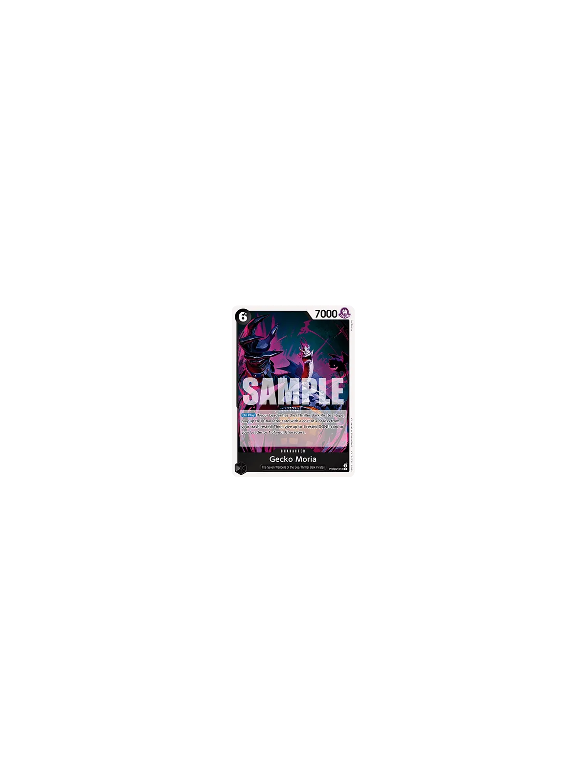 Gecko Moria (PRB02-013) (V.1) de Bandai en PRB-02 - The Best 2 - Premium Booster | La Cueva Roja