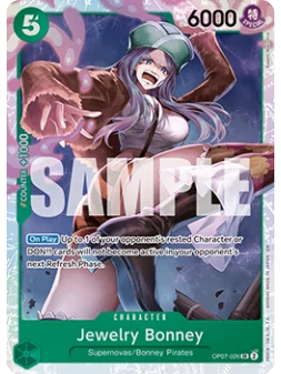Jewelry Bonney (OP07-026) de Bandai en PRB-02 - The Best 2 - Premium Booster | La Cueva Roja