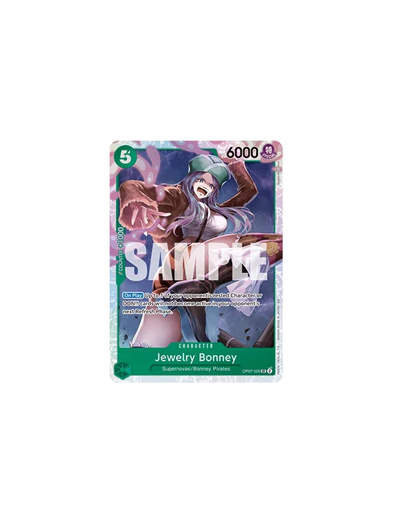 Jewelry Bonney (OP07-026) de Bandai en PRB-02 - The Best 2 - Premium Booster | La Cueva Roja