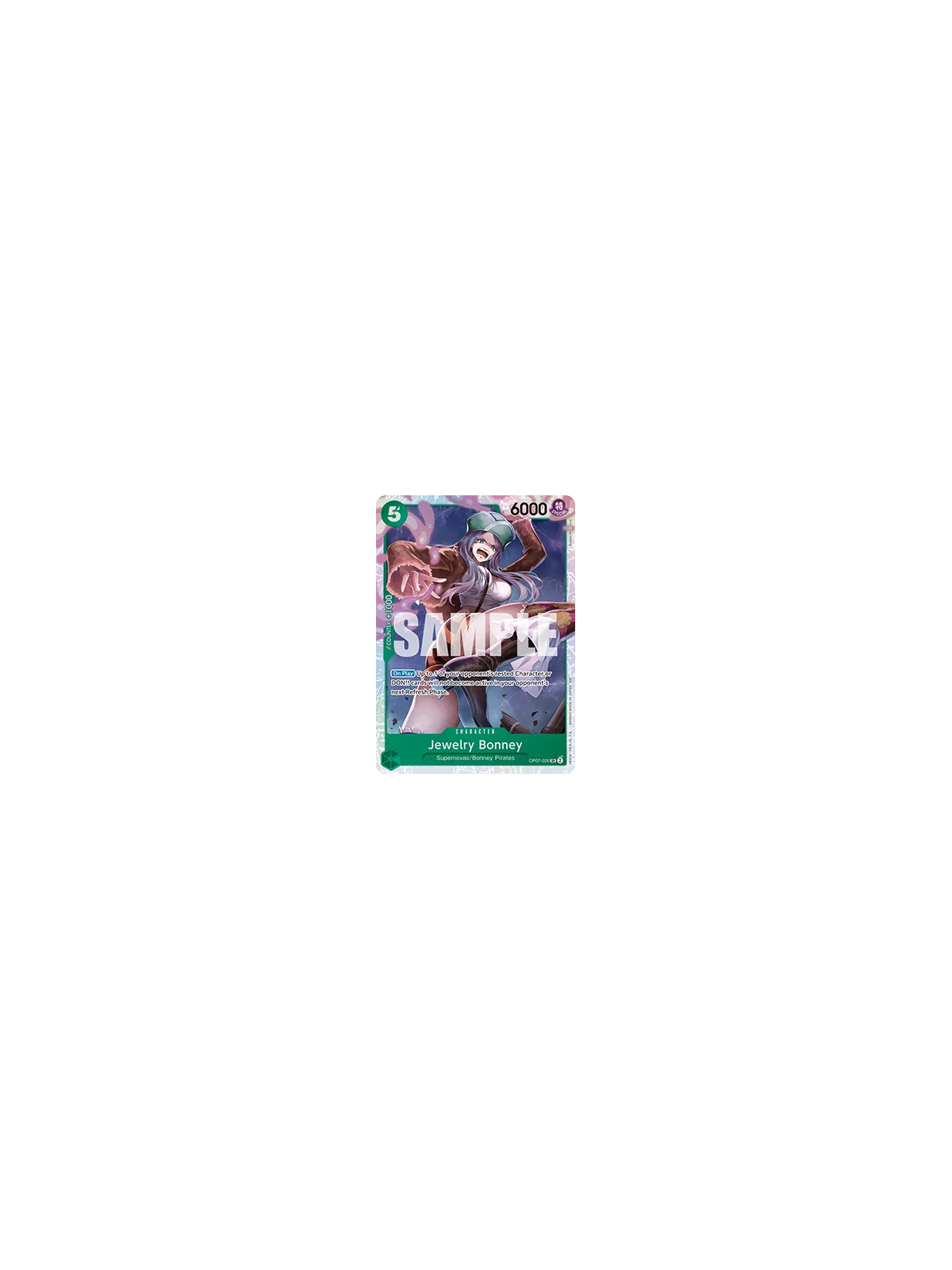 Jewelry Bonney (OP07-026) de Bandai en PRB-02 - The Best 2 - Premium Booster | La Cueva Roja