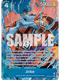 Jinbe (PRB02-007) (V.2) de Bandai en PRB-02 - The Best 2 - Premium Booster | La Cueva Roja