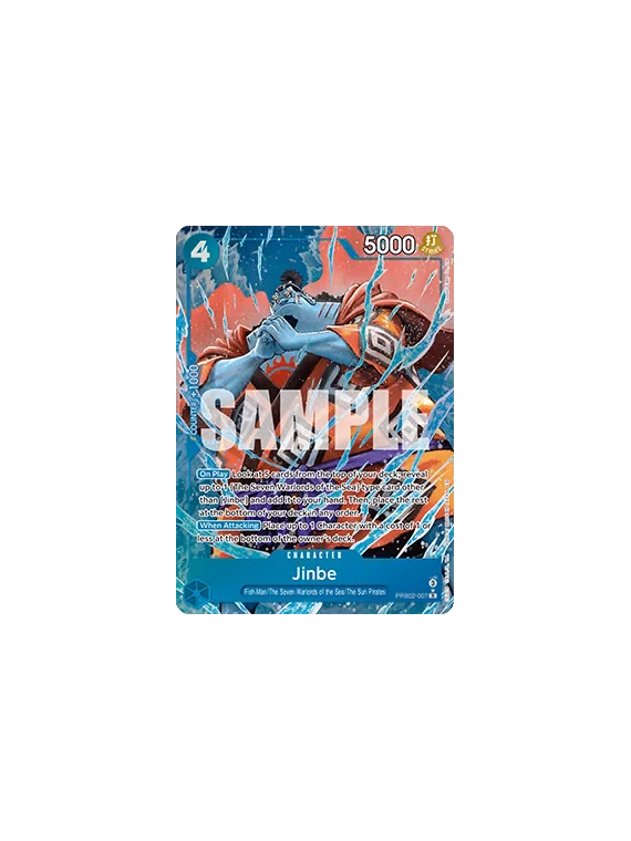 Jinbe (PRB02-007) (V.2) de Bandai en PRB-02 - The Best 2 - Premium Booster | La Cueva Roja