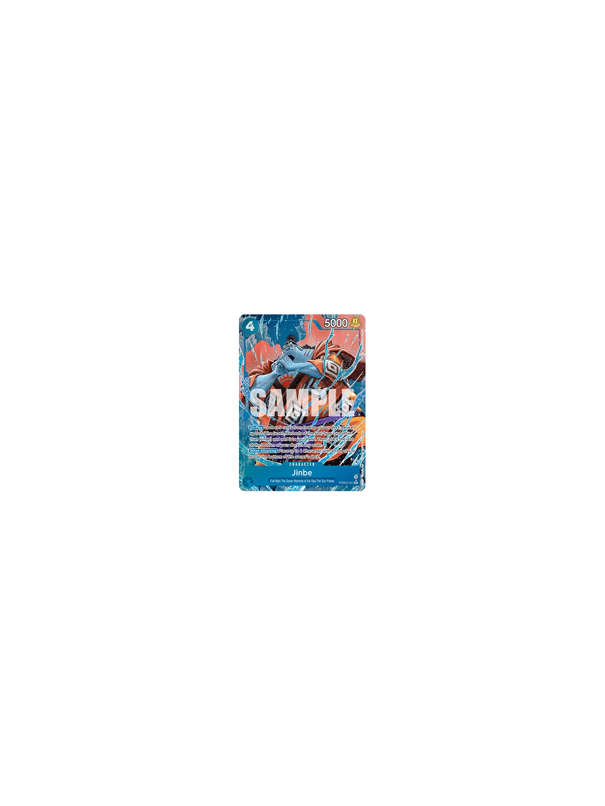 Jinbe (PRB02-007) (V.2) de Bandai en PRB-02 - The Best 2 - Premium Booster | La Cueva Roja
