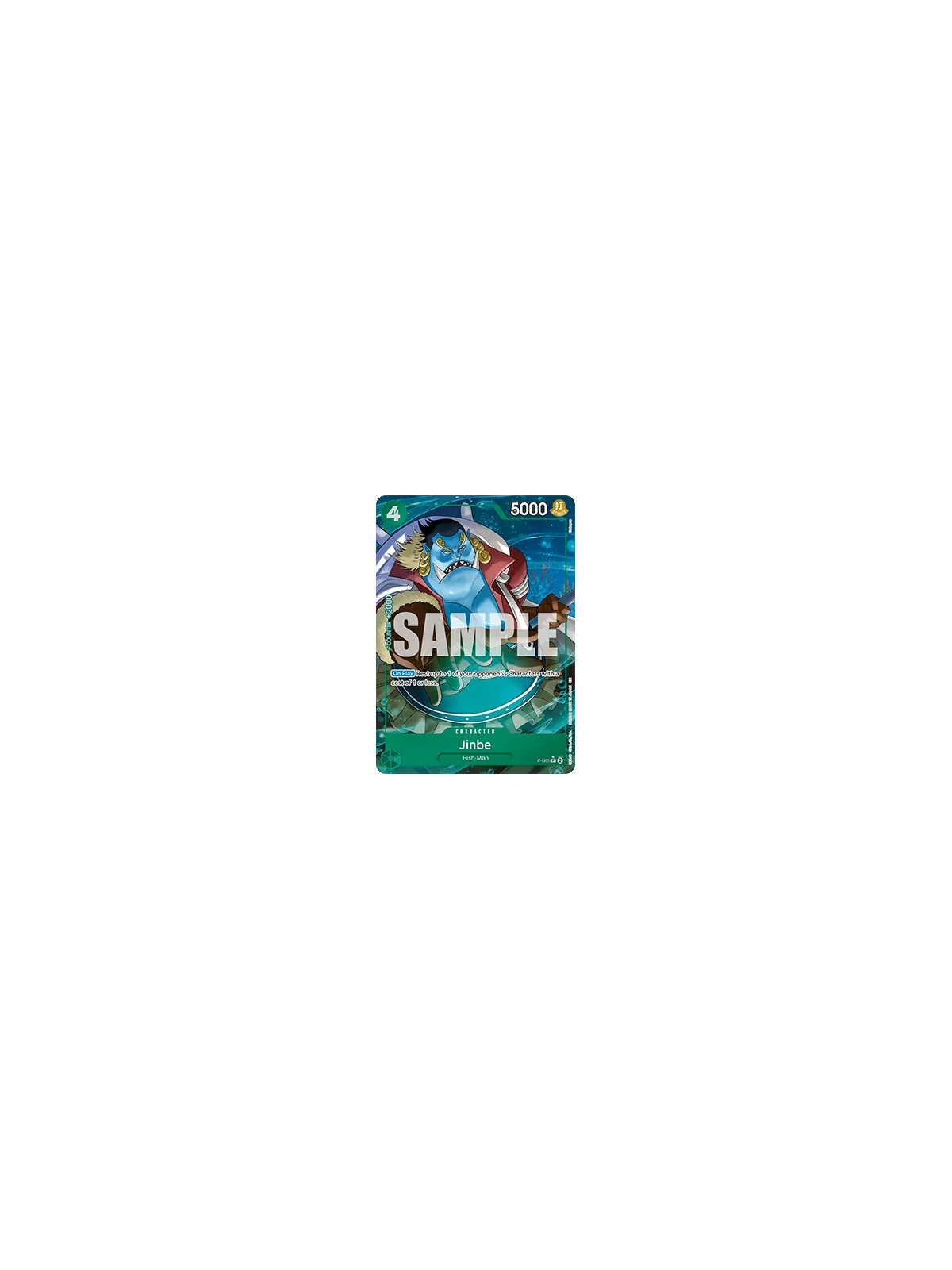 Jinbe (P-063) (V.3) de Bandai en PRB-02 - The Best 2 - Premium Booster | La Cueva Roja