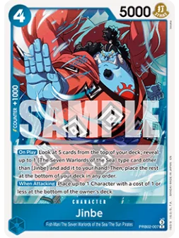 Jinbe (PRB02-007) (V.1) de Bandai en PRB-02 - The Best 2 - Premium Booster | La Cueva Roja