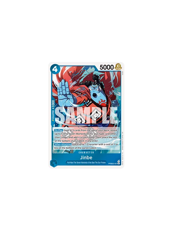 Jinbe (PRB02-007) (V.1) de Bandai en PRB-02 - The Best 2 - Premium Booster | La Cueva Roja