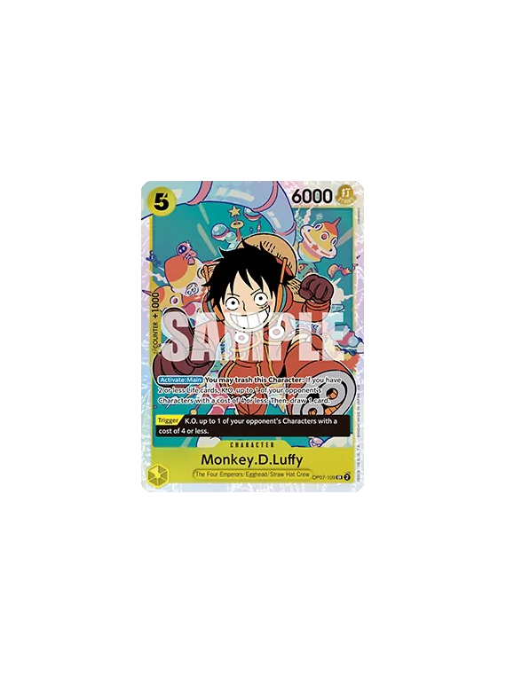 Monkey.D.Luffy (OP07-109) de Bandai en PRB-02 - The Best 2 - Premium Booster | La Cueva Roja