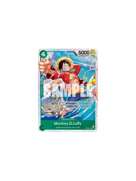 Monkey.D.Luffy (PRB02-005) (V.1) de Bandai en PRB-02 - The Best 2 - Premium Booster | La Cueva Roja