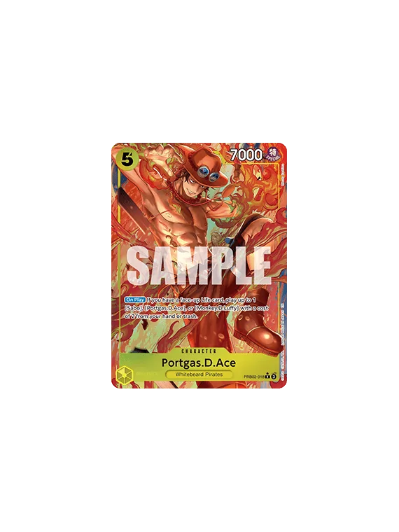 Portgas.D.Ace (PRB02-018) (V.2) de Bandai en PRB-02 - The Best 2 - Premium Booster | La Cueva Roja