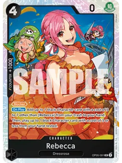 Rebecca (OP05-091) (V.1) de Bandai en PRB-02 - The Best 2 - Premium Booster | La Cueva Roja