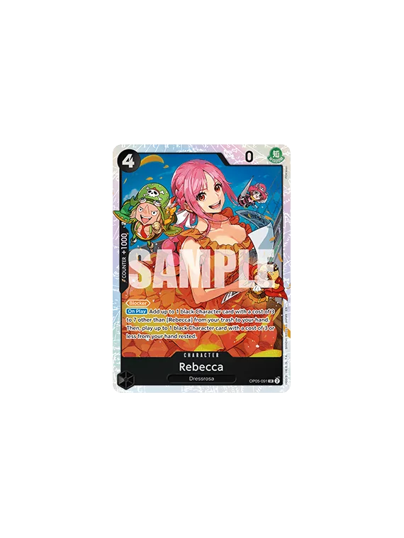 Rebecca (OP05-091) (V.1) de Bandai en PRB-02 - The Best 2 - Premium Booster | La Cueva Roja