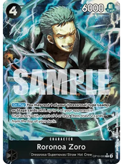 Roronoa Zoro (OP10-095) (V.2) de Bandai en PRB-02 - The Best 2 - Premium Booster | La Cueva Roja