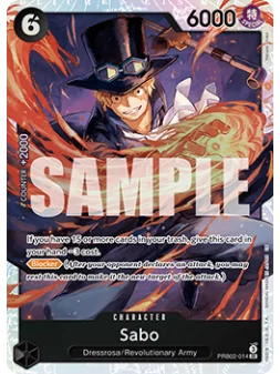 Sabo (PRB02-014) (V.1) de Bandai en PRB-02 - The Best 2 - Premium Booster | La Cueva Roja