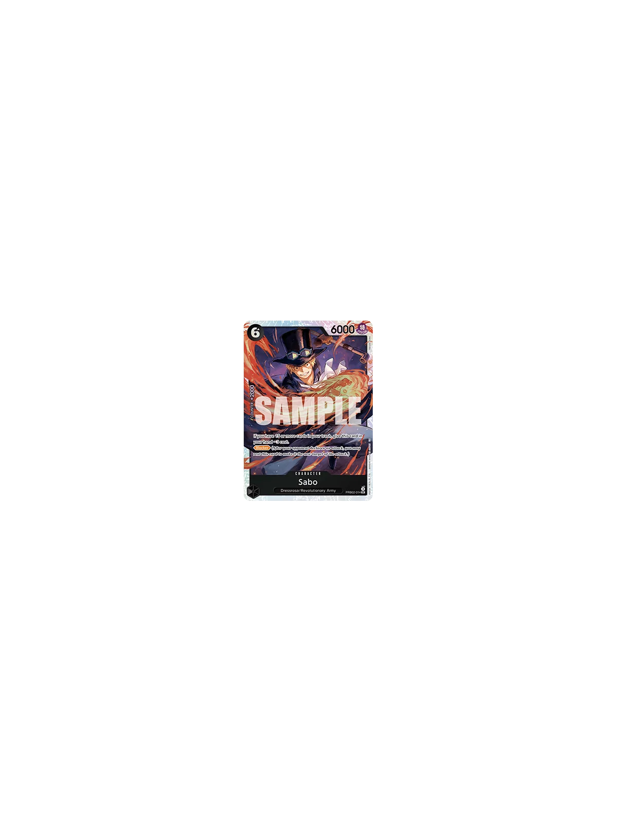 Sabo (PRB02-014) (V.1) de Bandai en PRB-02 - The Best 2 - Premium Booster | La Cueva Roja