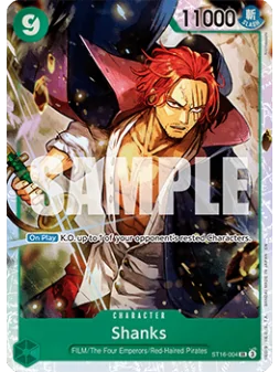 Shanks (ST16-004) (V.1) de Bandai en PRB-02 - The Best 2 - Premium Booster | La Cueva Roja