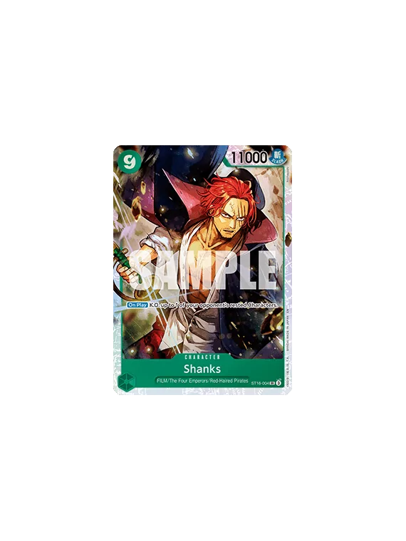 Shanks (ST16-004) (V.1) de Bandai en PRB-02 - The Best 2 - Premium Booster | La Cueva Roja
