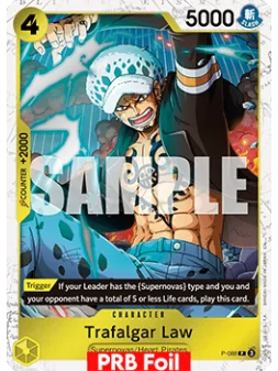 Trafalgar Law (P-088) (V.2) de Bandai en PRB-02 - The Best 2 - Premium Booster | La Cueva Roja
