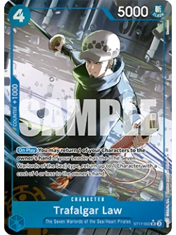Trafalgar Law (ST17-002) (V.2) de Bandai en PRB-02 - The Best 2 - Premium Booster | La Cueva Roja