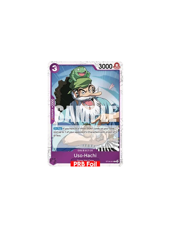 Uso-Hachi (ST18-001) (V.2) de Bandai en PRB-02 - The Best 2 - Premium Booster | La Cueva Roja