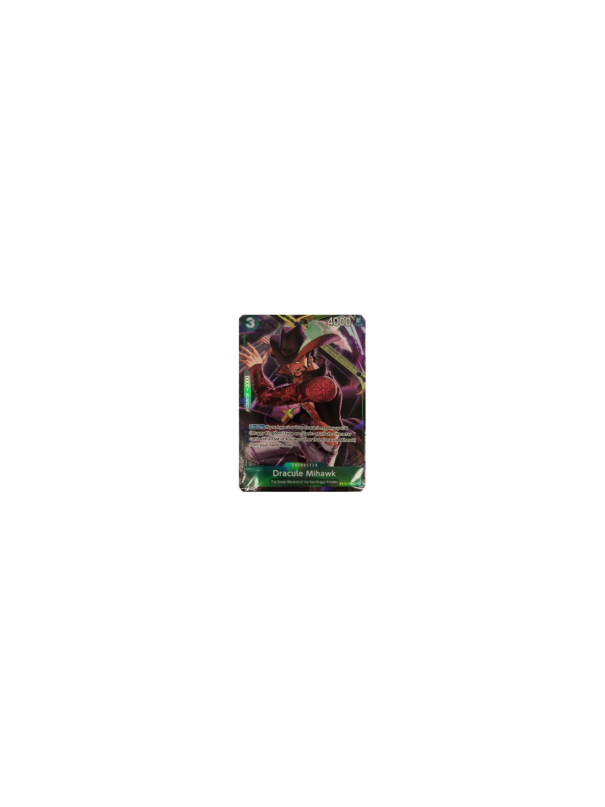 Dracule Mihawk (ST12-003) (V.1) de  en OP - Otro | La Cueva Roja