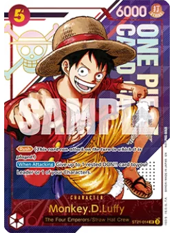 Monkey.D.Luffy (ST21-014) (V.1) de  en OP - Otro | La Cueva Roja