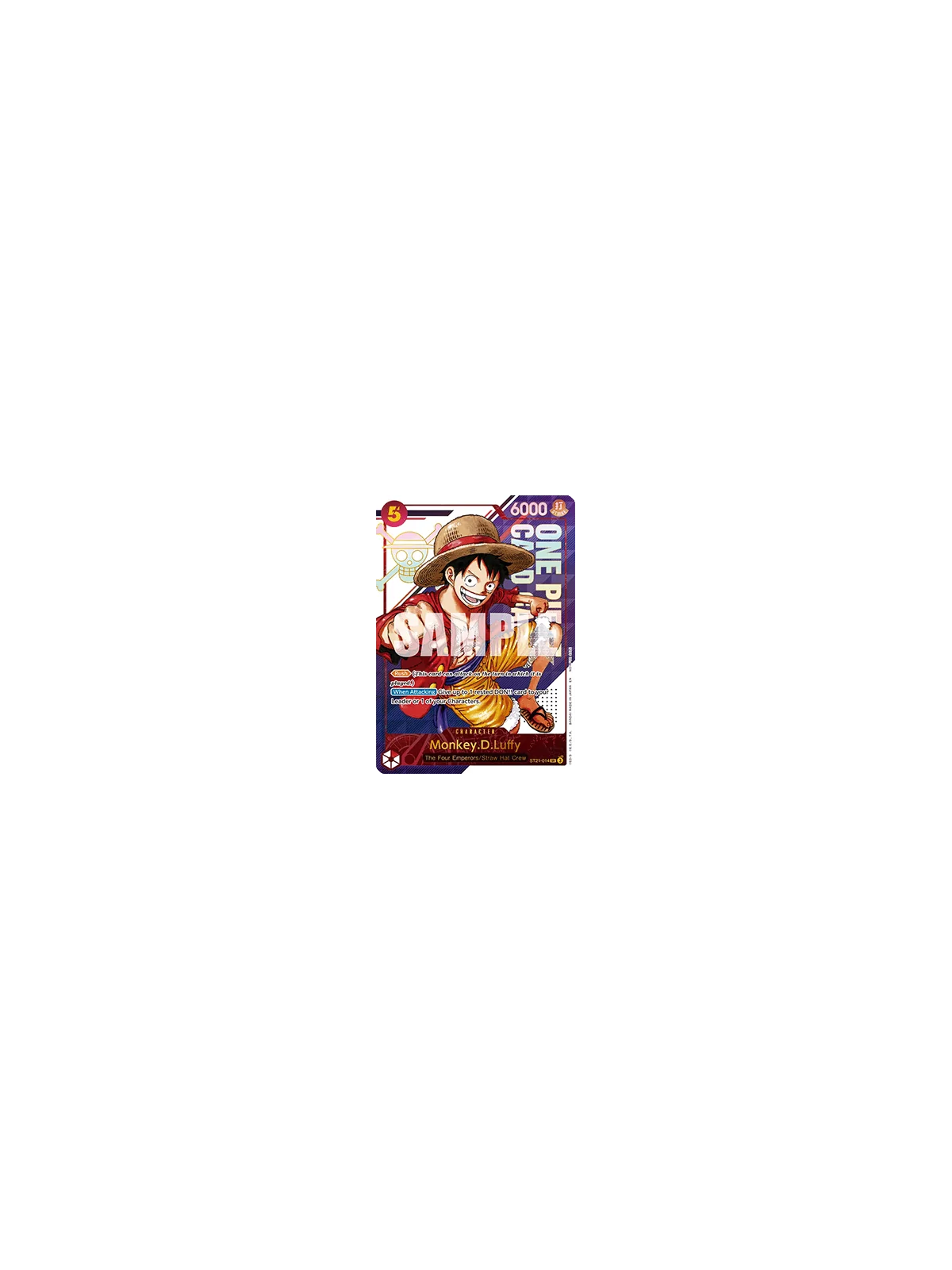 Monkey.D.Luffy (ST21-014) (V.1) de  en OP - Otro | La Cueva Roja