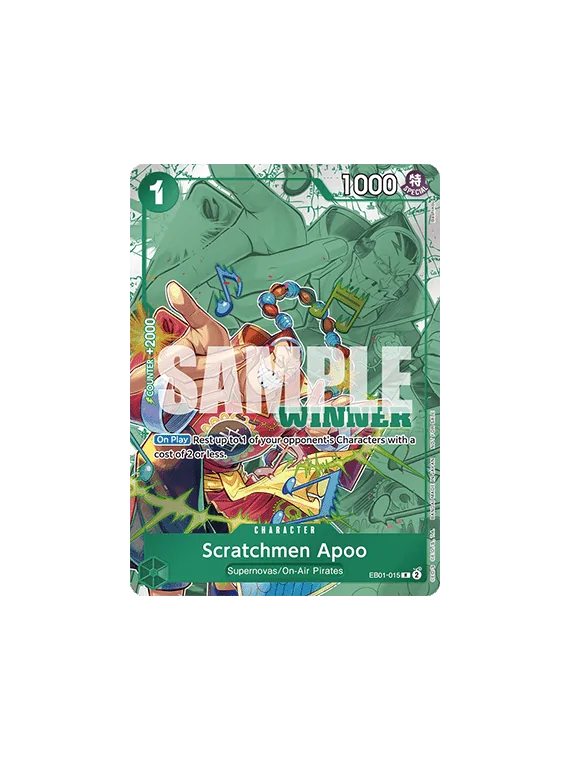 Scratchmen Apoo (EB01-015) (V.2) de  en OP - Otro | La Cueva Roja