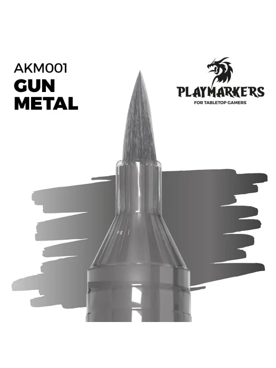 Gun Metal: Playmarkers (AKM001) de AK Interactive en Playmarkers | La Cueva Roja
