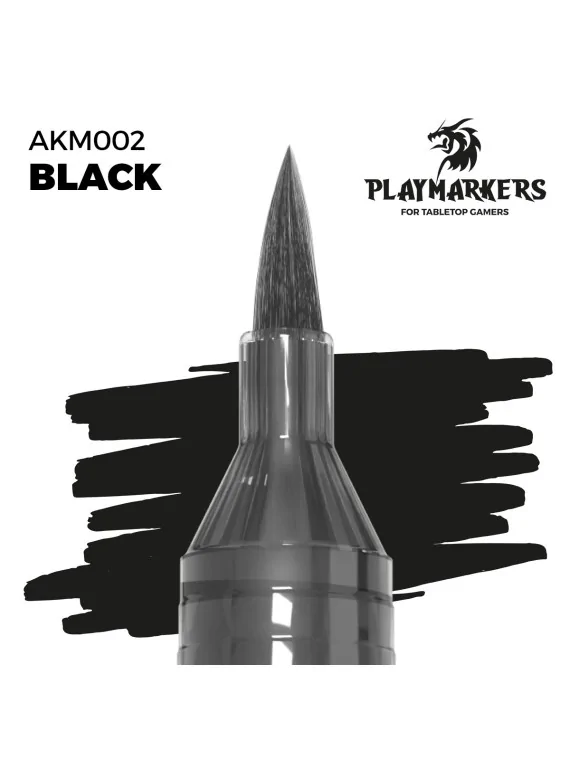 Black: Playmarkers (AKM002) de AK Interactive en Playmarkers | La Cueva Roja