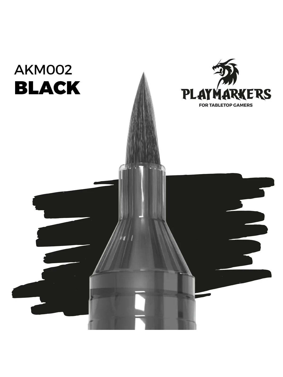 Black: Playmarkers (AKM002) de AK Interactive en Playmarkers | La Cueva Roja