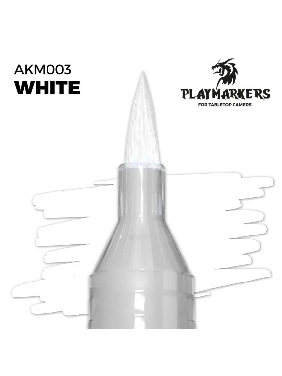 White: Playmarkers (AKM003) de AK Interactive en Playmarkers | La Cueva Roja