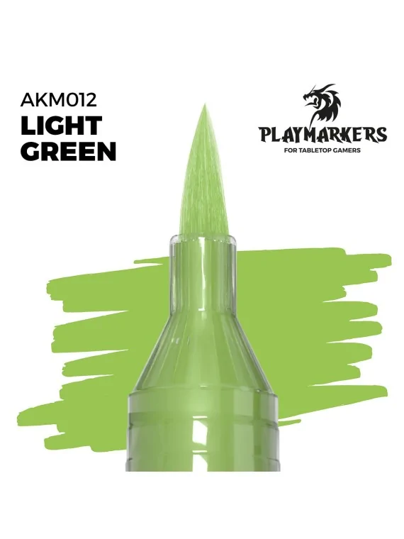 Light Green: Playmarkers (AKM012) de AK Interactive en Playmarkers | La Cueva Roja