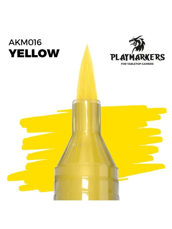 Yellow: Playmarkers (AKM016) de AK Interactive en Playmarkers | La Cueva Roja