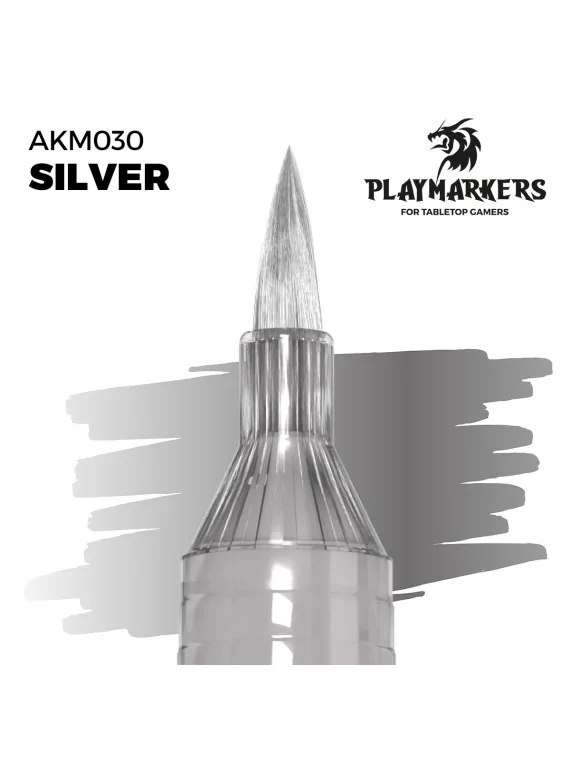 Silver: Playmarkers (AKM030) de AK Interactive en Playmarkers | La Cueva Roja
