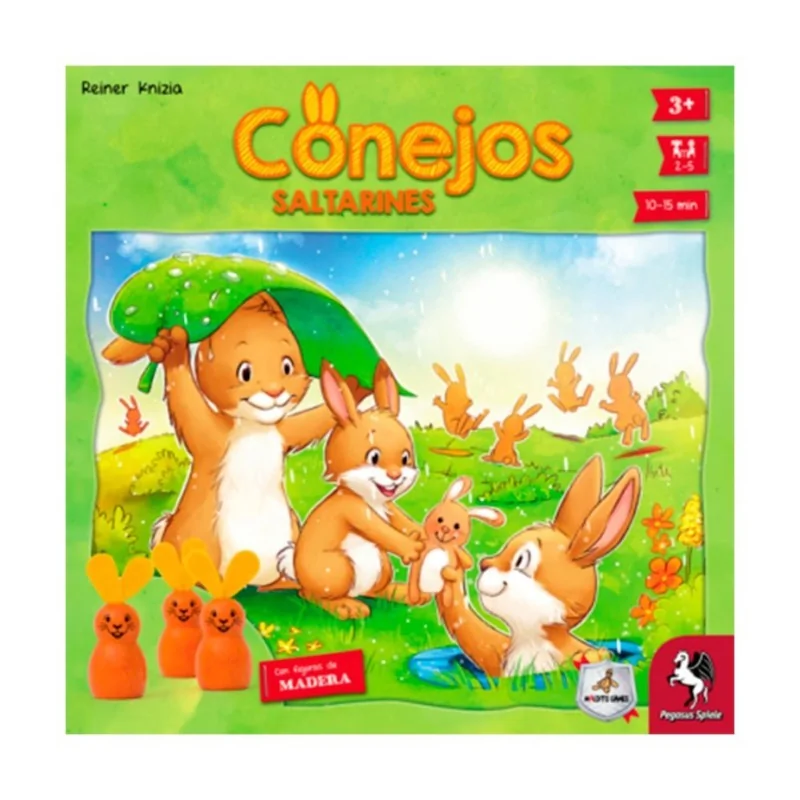Conejos Saltarines de Maldito Games en Juegos de Tablero | La Cueva Roja