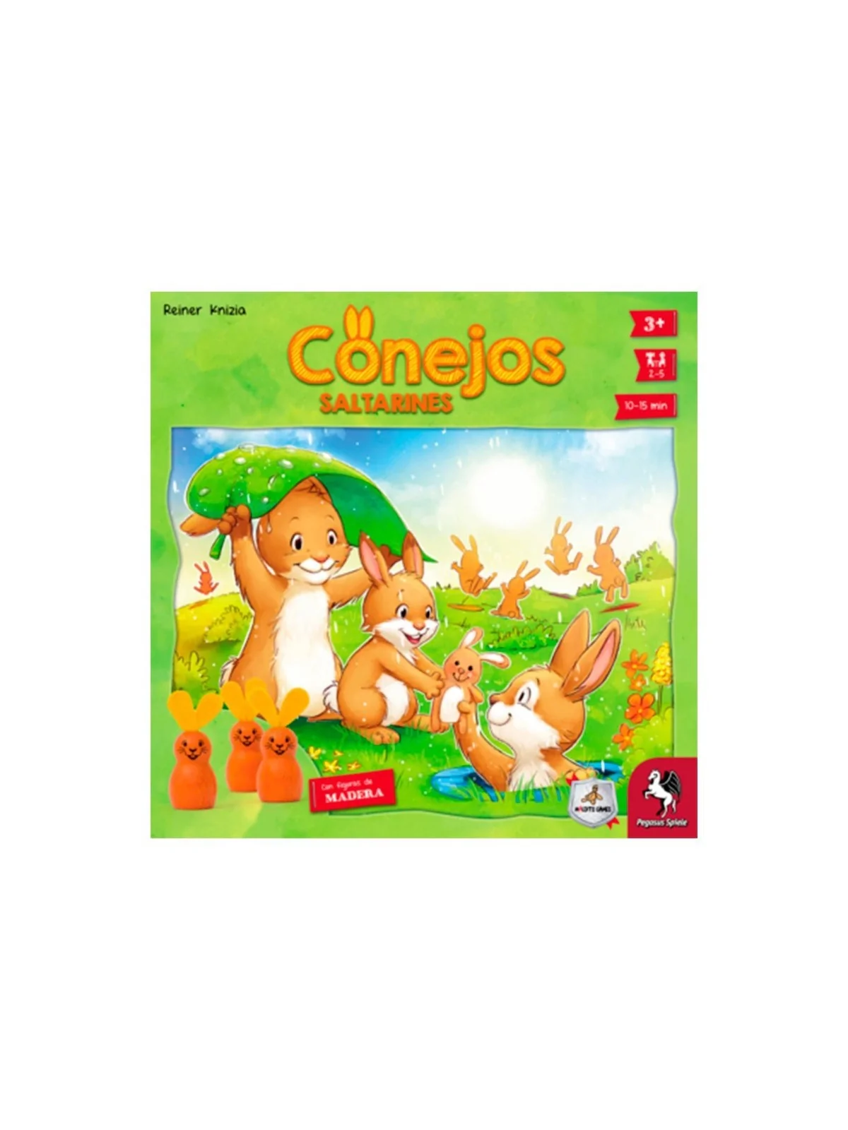 Conejos Saltarines de Maldito Games en Juegos de Tablero | La Cueva Roja