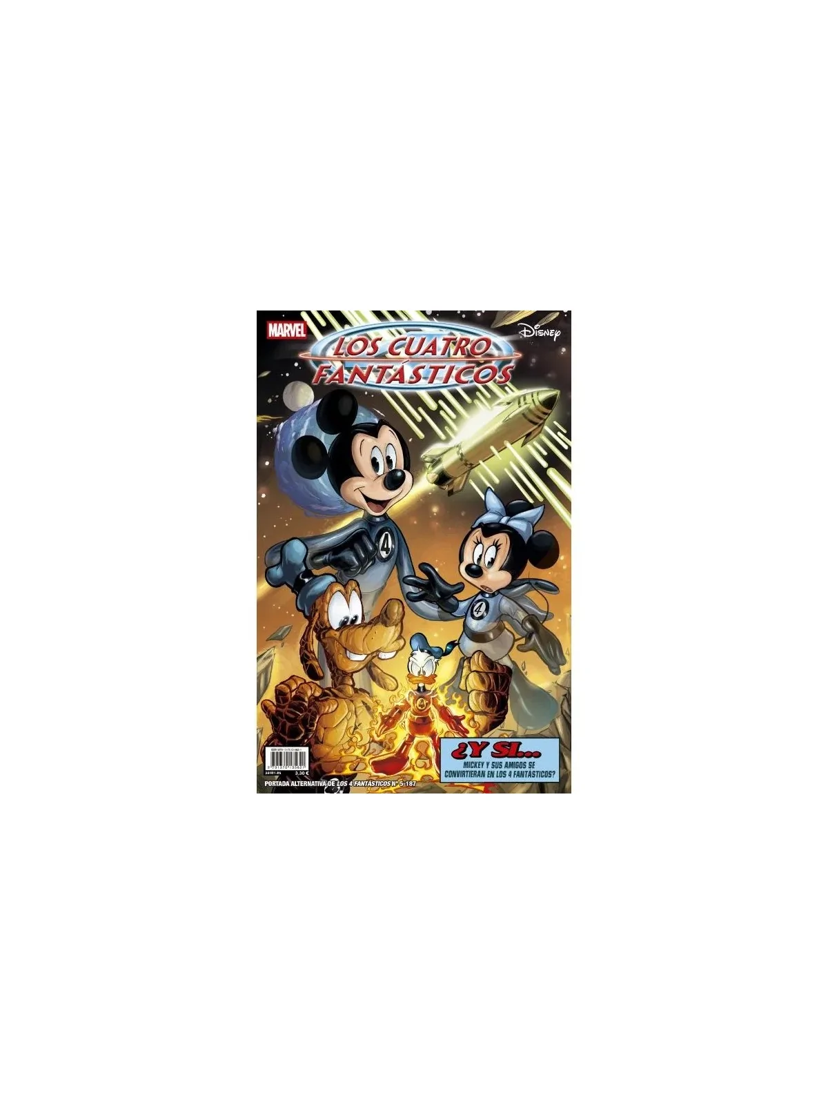 Los 4 Fantásticos (Portada Alternativa) Disney Fantastic Four 60 5 de Panini Comics en Cómics Americano | La Cueva Roja