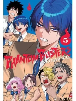 Phantom Busters 05 de Editorial Livrea en Mangas | La Cueva Roja