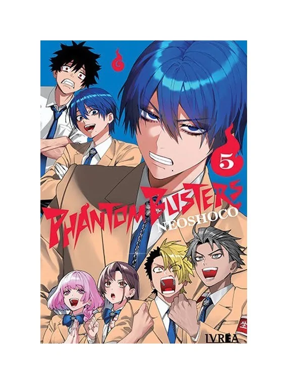 Phantom Busters 05 de Editorial Livrea en Mangas | La Cueva Roja