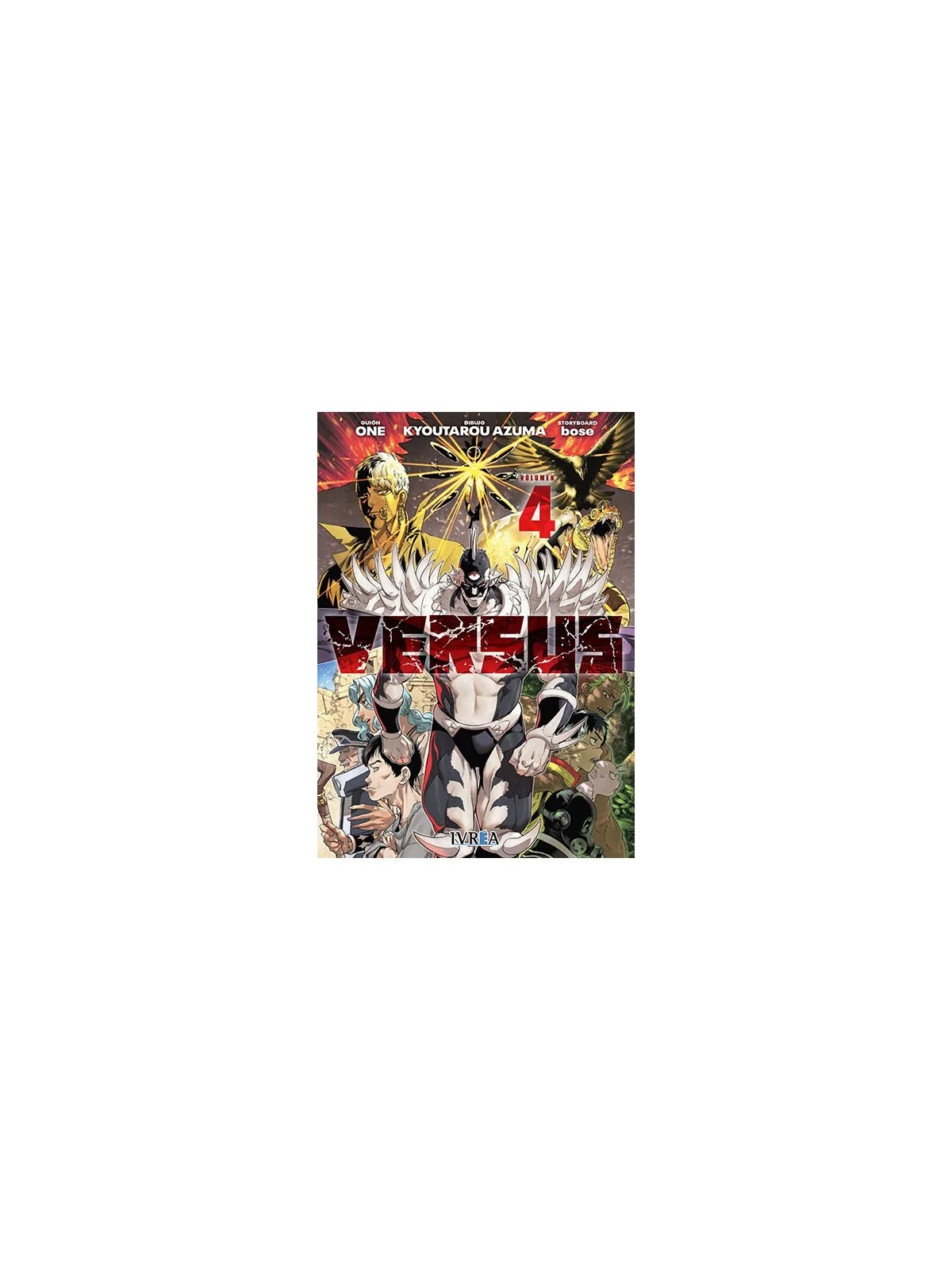 Versus 04 de Ivrea en Mangas | La Cueva Roja