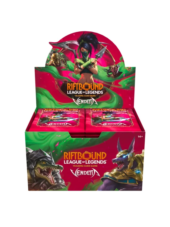 Riftbound: League of Legends TCG Vendetta Booster Display (24) de UVS Studio en Riftbound | La Cueva Roja