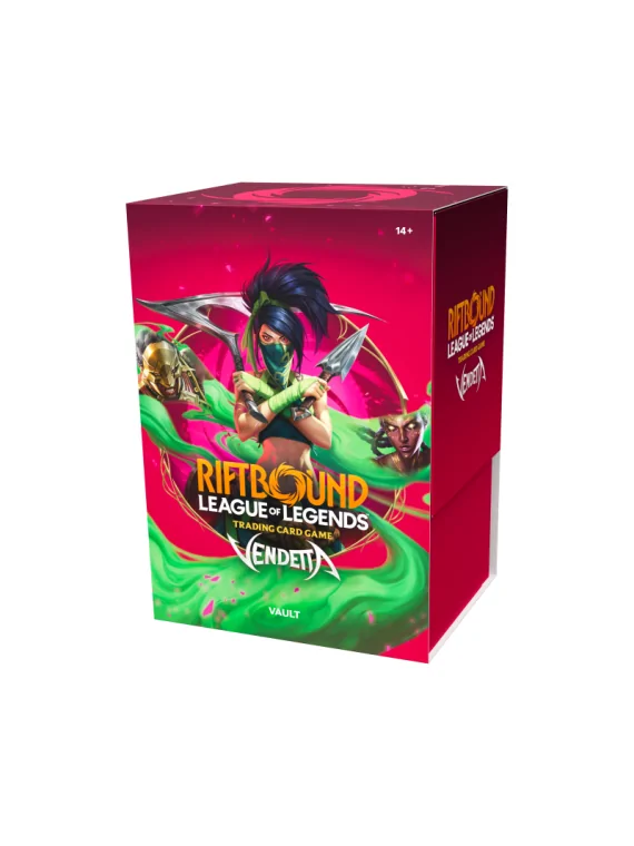 Riftbound: League of Legends TCG Vendetta Vault (EN) de UVS Studio en Riftbound | La Cueva Roja